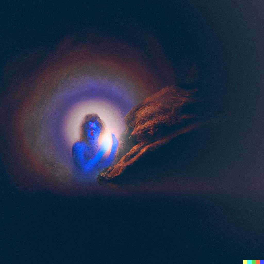 a representation of anxiety, digital art, ethereal